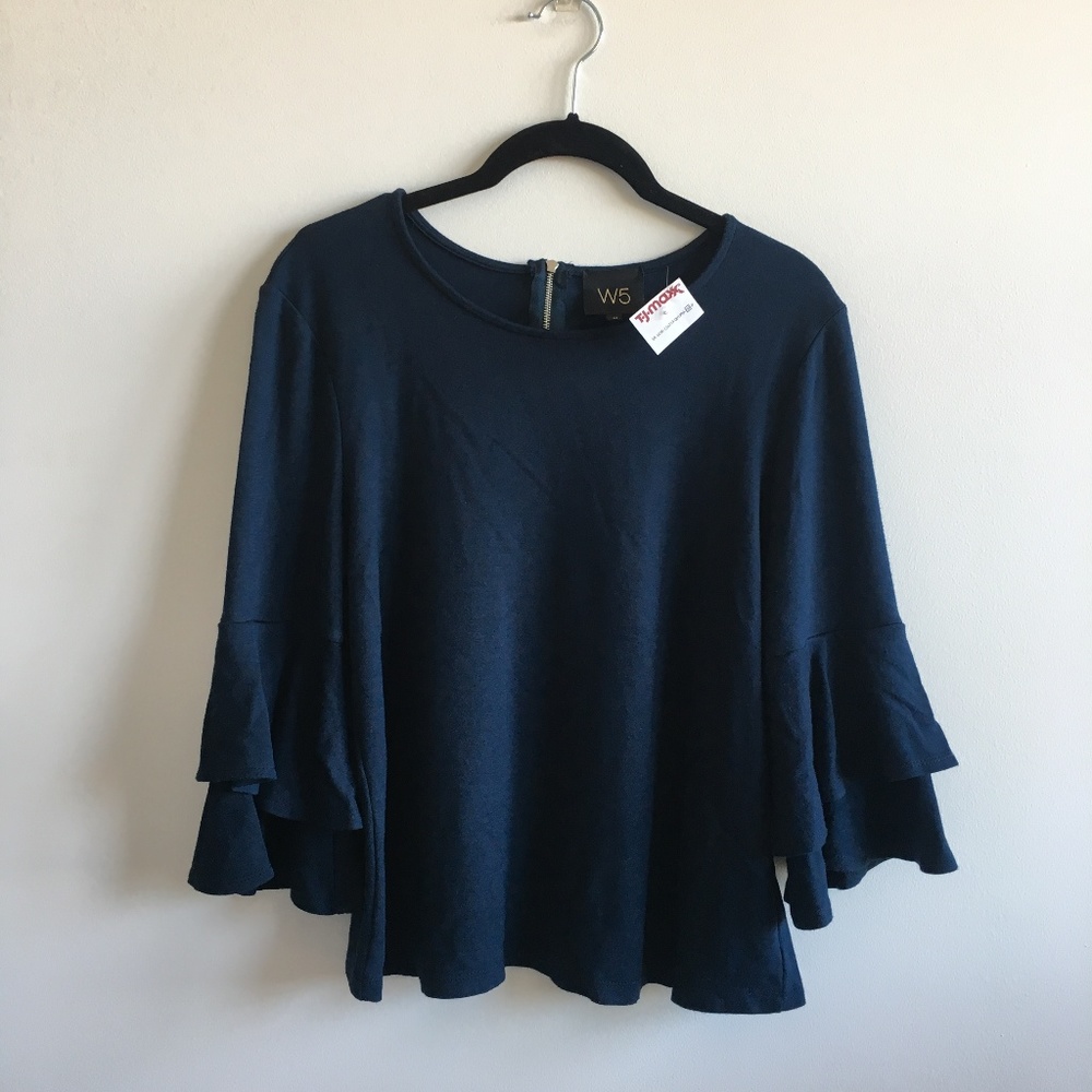 Brand New with Tags W5 Dark Teal Shirt